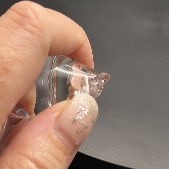 Crysta/Murano Glass sea otter (flaw) 4” - Picture 4 of 5